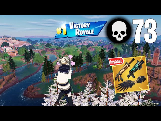 73 Elimination Solo vs Squads Wins (Fortnite Chapter 5 Season 2 Full Gameplay)