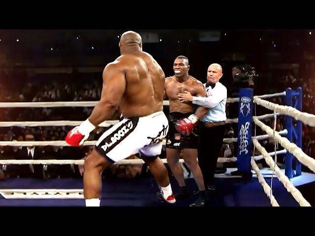 When Mike Tyson Entered The Ring Against The Giants