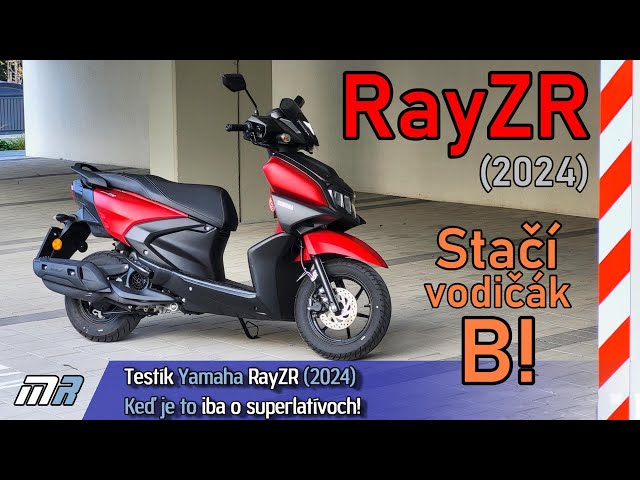 Test Yamaha RayZR (2024) - keď je to iba o superlatívoch! - motoride.sk