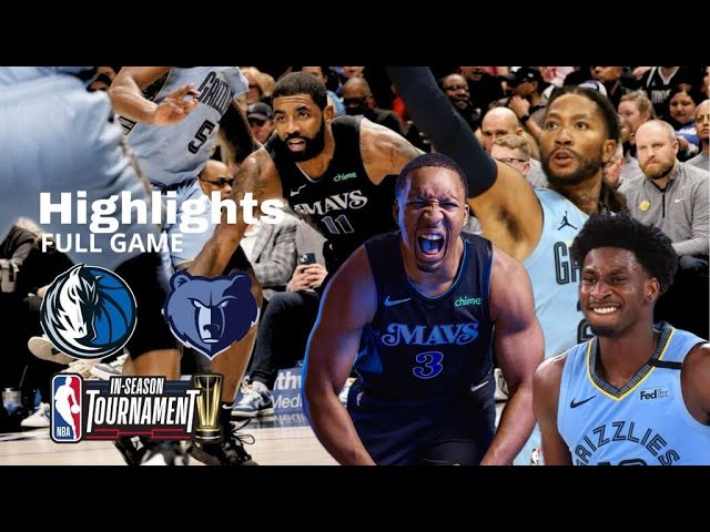 Kyrie Irving & Derrick Rose, Jaren Jackson Jr | Dallas Mavericks Vs Memphis Grizzlies | Highlights |