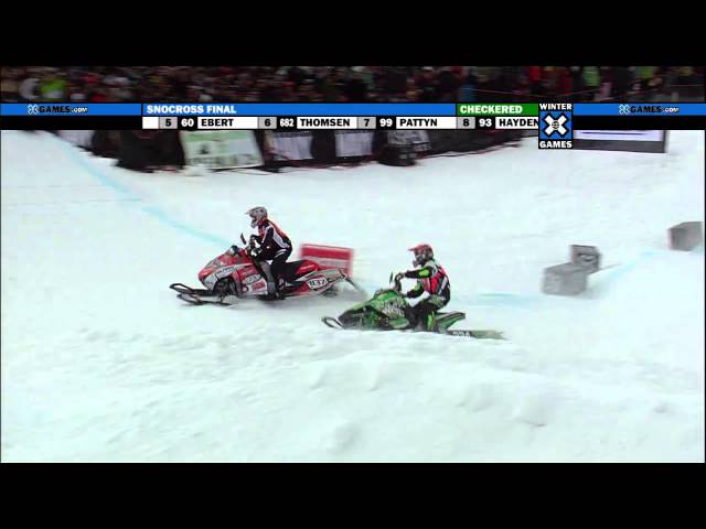 Winter X Games 15 - Tucker Hibbert Wins Gold Medal in Snocross