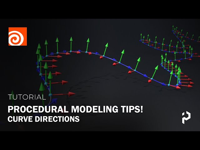 Houdini - Procedural Modeling Tips! - Curve Directions