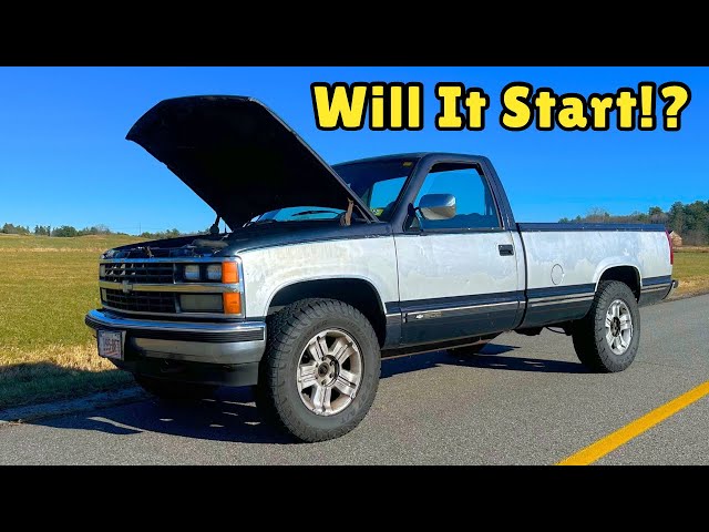 Dropping A New 350 V8 In This '89 Chevy K1500!!