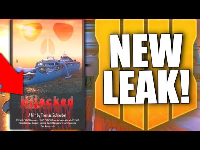 Black Ops 4 "Hijacked Expansion" Possibly Leaked! New Blackout Map Update