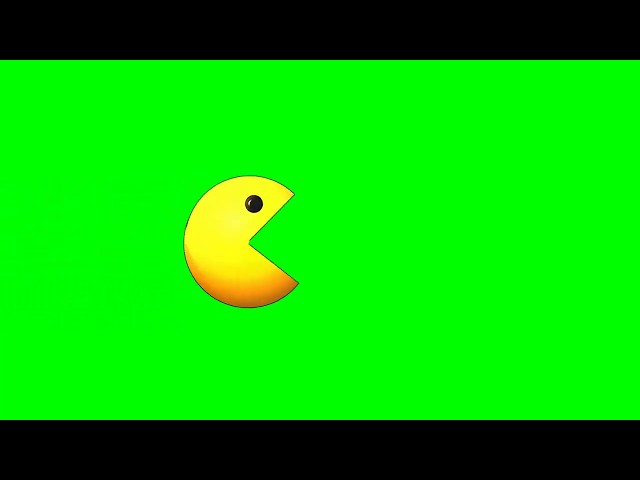 PACMAN GREEN SCREEN