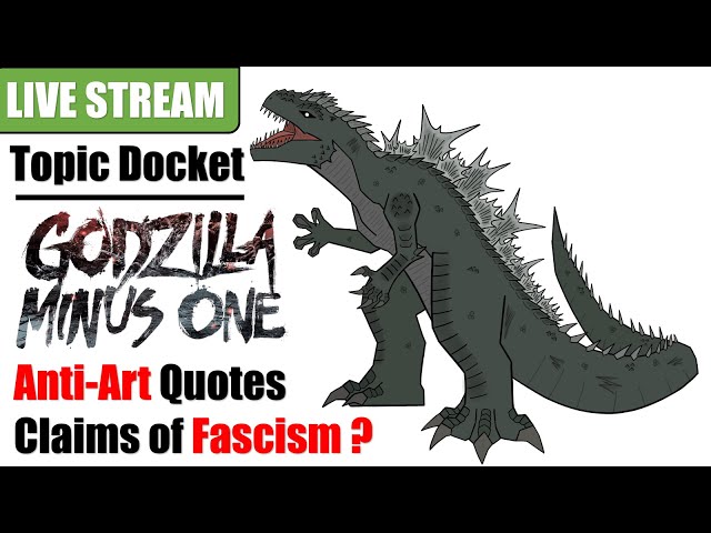 Zimcast: #Godzilla Minus One is ANTI-ART....Apparently