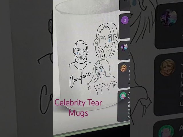 Celebrity Tear Mugs Candace Owen’s