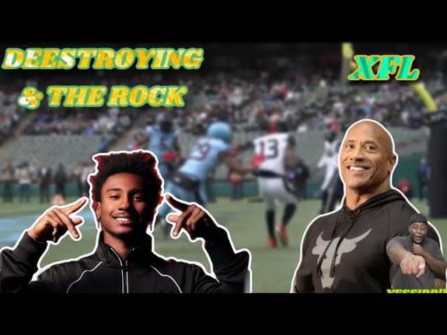 Dreams To Action Reacts To Deestroying And The Rock Scouting XFL Football!