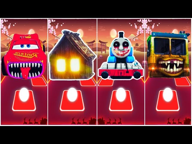 Pixel Car Mcqueen 🌟 Spider House Head 🌟 Thomas The Train EXE 🌟 Bus Eater ☄️ Tiles Hop EDM Rush!