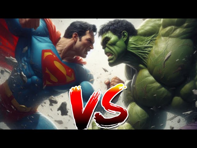 Superman vs Hulk Death Battle