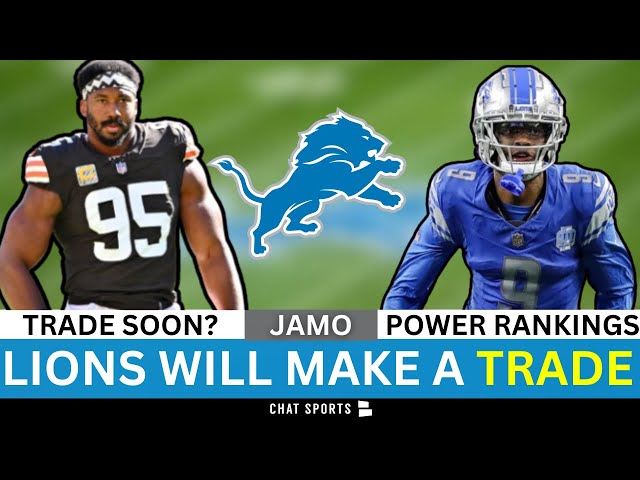 Lions Trade Rumors: Brad Holmes WILL Trade For Myles Garrett?, Lions #NFL 1 In NFL Power Rankings