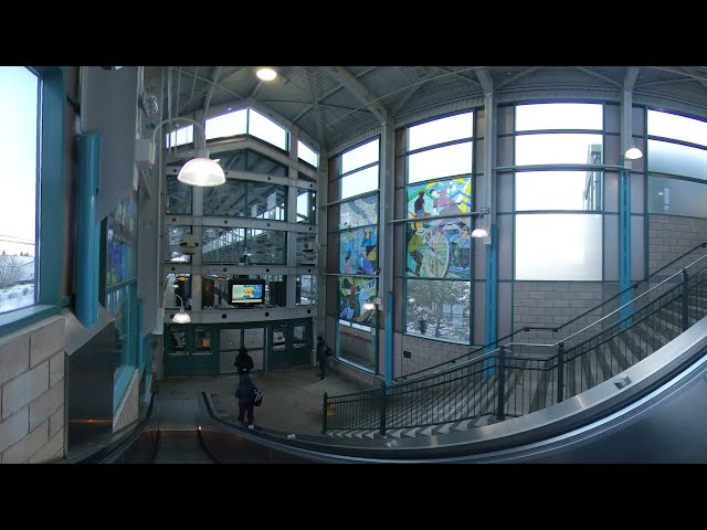 Belevdere Station (360 VR video 5.7K) | Capital Line (ETS)