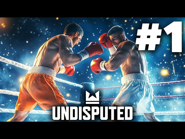 UNDISPUTED PS5 Career Mode Gameplay Walkthrough Part 1 - FUTURE CHAMP ??