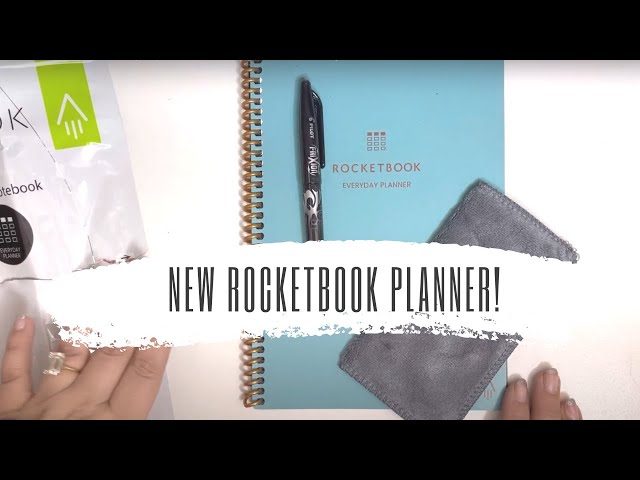 New Rocketbook Everyday Planner! 2022 & Reusable Digital!