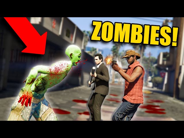 CAN WE SURVIVE THE ZOMBIE OUTBREAK?! | GTA 5 RP Zombie Apocalypse Roleplay