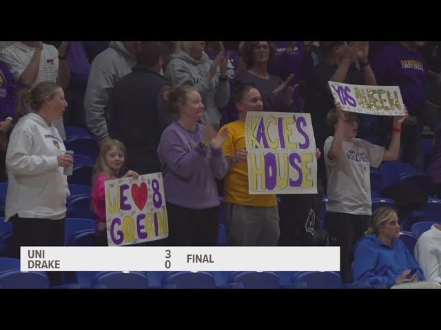 Northern Iowa takes on Drake at the Knapp Center