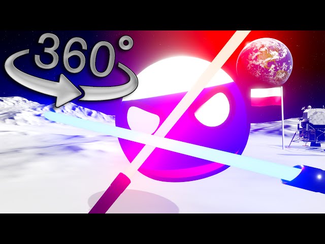 POV: Poland FINALLY Can into Space! Countryballs (360 VR)