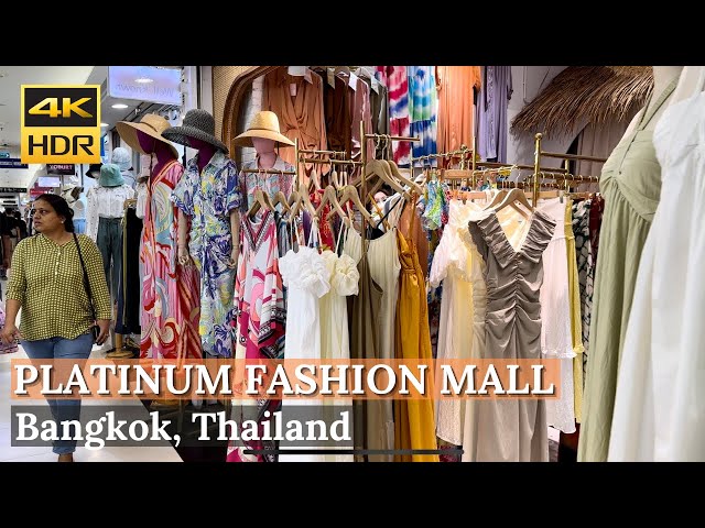 [BANGKOK] Platinum Fashion Mall "Discover Largest Wholesale Clothing Stores"| Thailand [4K HDR]