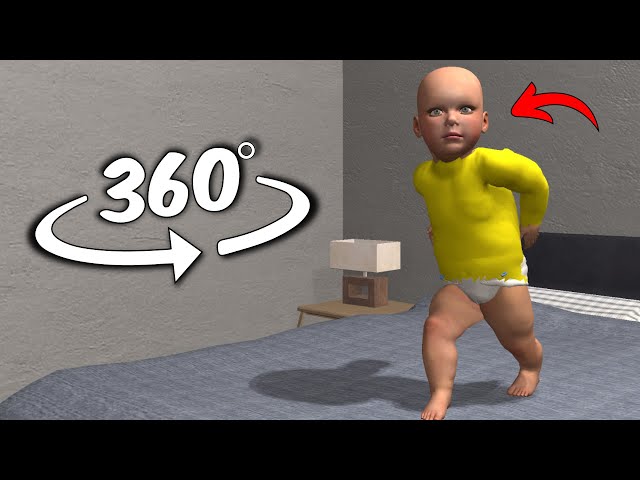 Baby in Yellow Sings a Drippy Song But it's 360 degree video