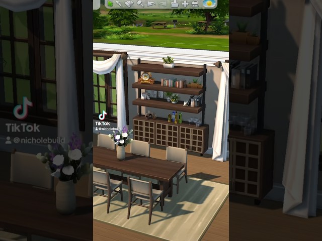 how to create custom furniture in The Sims 4 with no mods or cc #sims4 #sims4tutorial