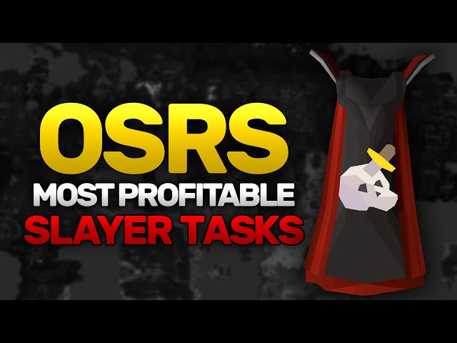 Most Profitable Slayer Tasks in 2024