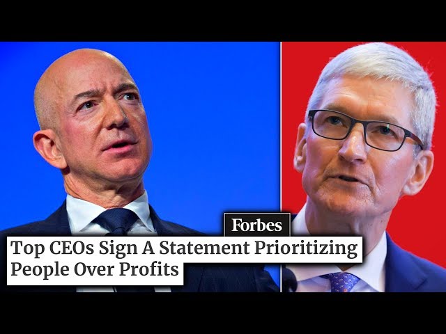 Billionaire CEOs Promise to Start Putting People Over Profits (LOL 😂 🤣😅)