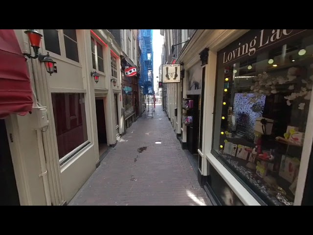 VR180 3D Tour Red-Light District 180° VR 3D Video 4K [De Wallen in Amsterdam, the Netherlands]