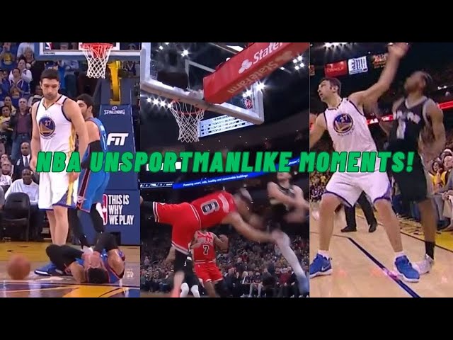 NBA Unsportmanlike Moments That Crossed The Line!