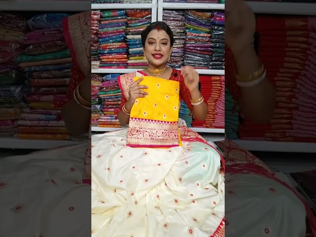 Beautiful Katan Banarasi Saree Live || Chanderi Silk Saree Collection Live