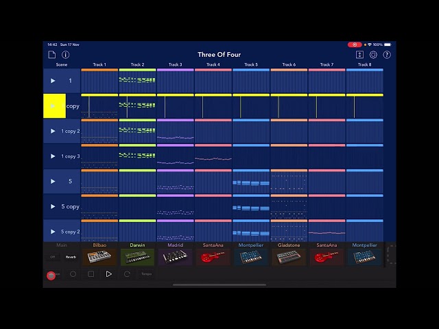 KORG GADGET - Work In Progress Called Three Of Four - In 3/4 Time