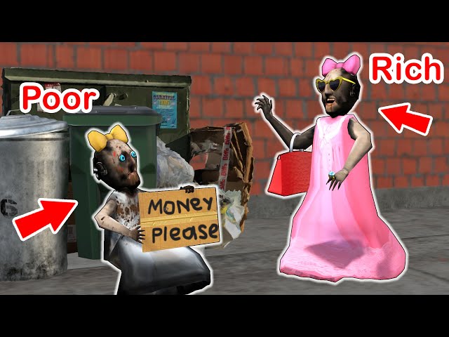 Rich Granny vs Poor Granny - Sad Story Animation Parody (megamix 2)