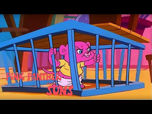 Sitter Jitters | Pink Panther Cartoons | Pink Panther and Sons