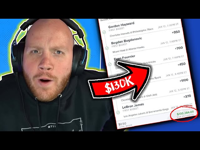 TimTheTatMan Reacts to WILD $130k First Basket Parlay