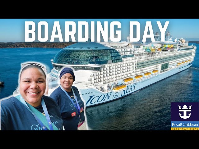 Boarding the NEWEST & LARGEST ship in the WORLD- ICON OF THE SEAS!