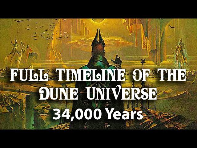 Full Timeline of the Dune Universe (34,000 Years)