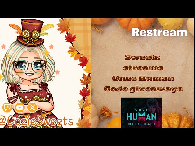 Once Human for the 2nd night of code giveaways! #oncehuman #survival #audhd #gaming #ad