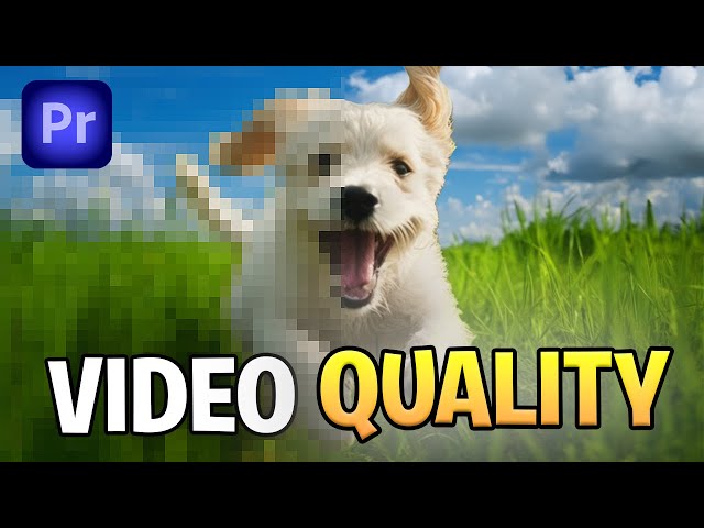 How To Increase Video Quality in Premiere Pro