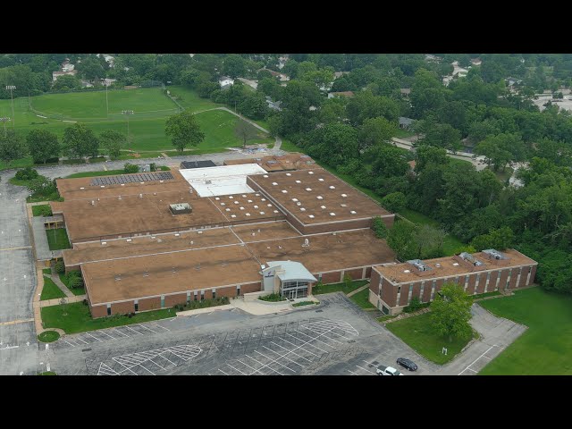 Abandoned Kennedy High School in Manchester, Missouri: July 2021