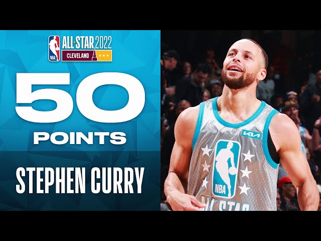 Stephen Curry NBA RECORD 16 THREES & 50 PTS at 2022 NBA All-Star 💦💦