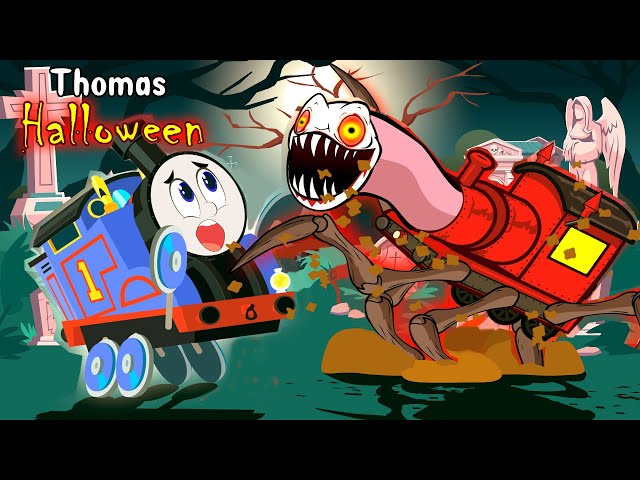 Thomas Takes on the Creepy Choo Choo Charles Halloween Train!