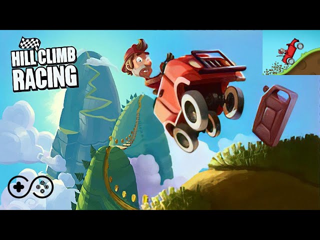 Hill Climb Racing GAMEPLAY Walkthrough | First Game And Upgrade