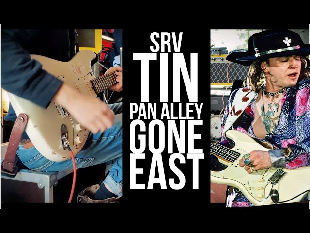 Stevie Ray Vaughan GUITAR LESSON - Tin Pan Alley with an EASTERN TWIST.