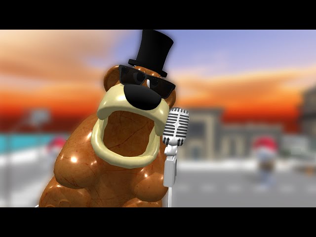 Freddy Fazbear sings Gravity Falls Theme Song 360° VR Video 4K