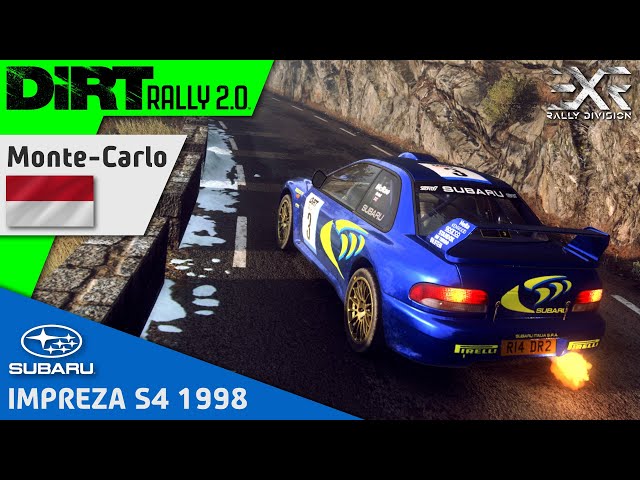 Trailblazing MONTE-CARLO in a SUBARU IMPREZA S4 [DiRT Rally 2.0]