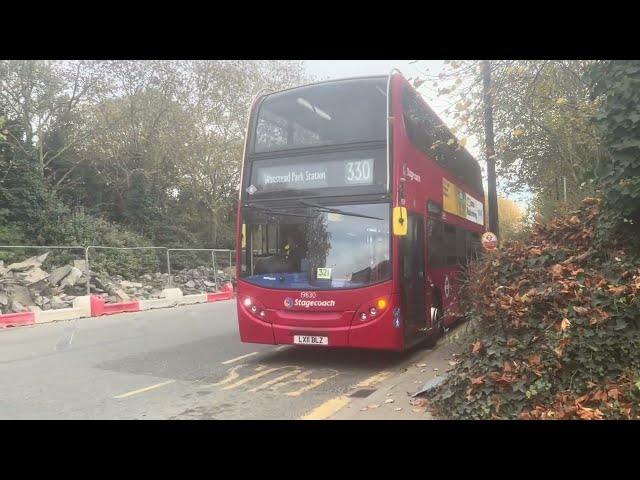 Shabby Journey - TFL Bus Route 330: Pontoon Dock - Canning Town | 19830 - Stagecoach!!