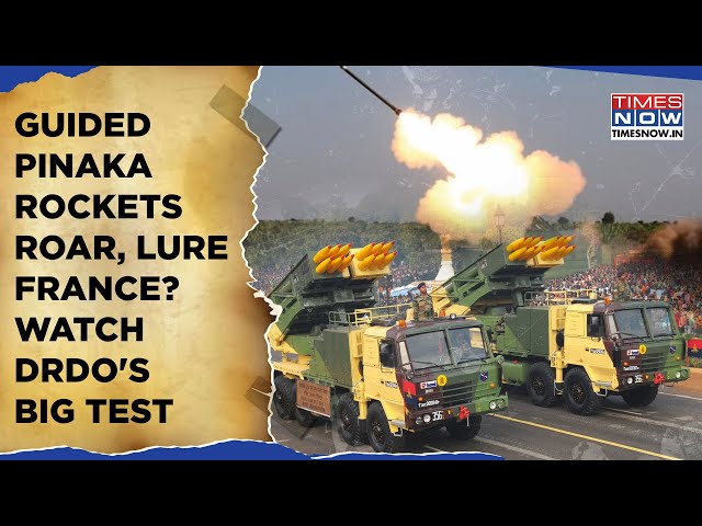 Pinaka Rockets Tested By DRDO: Watch | France Interested? Why Guided Missile System Is Key For India