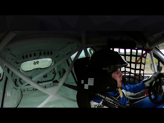 360 onboard video with RX Academy winner Marat Knyazev on Jalasjärvi