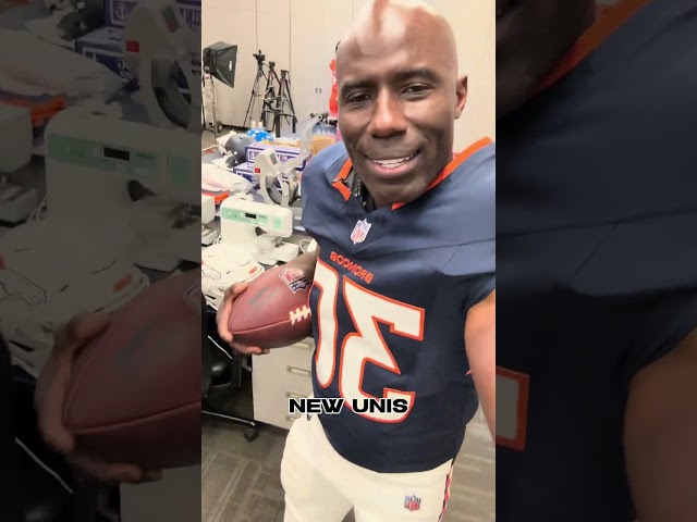 TD is looking clean in the new threads🤩 A new Salute to #BroncosCountry episode is out now! |#shorts