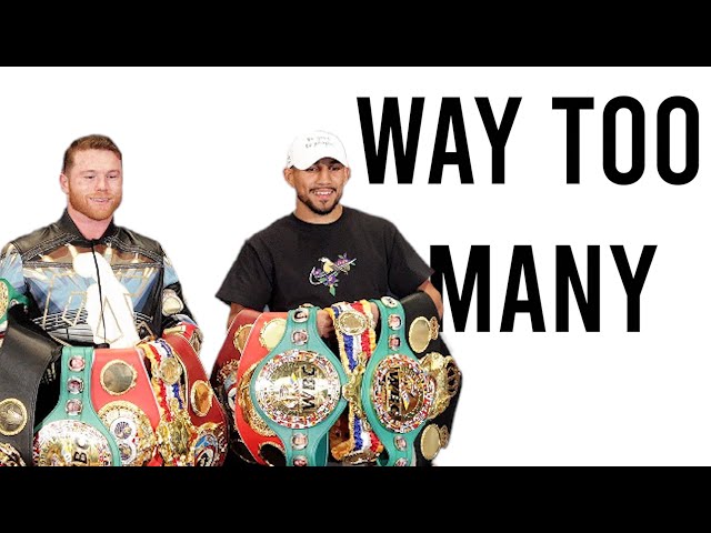 Why There's So Many Belts in Boxing (and Why It's Ruining the Sport)