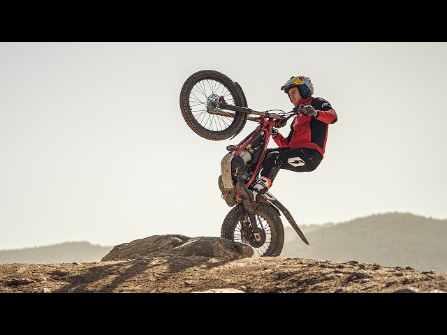 Effortless trial bike control by Adrian Guggemos | GASGAS